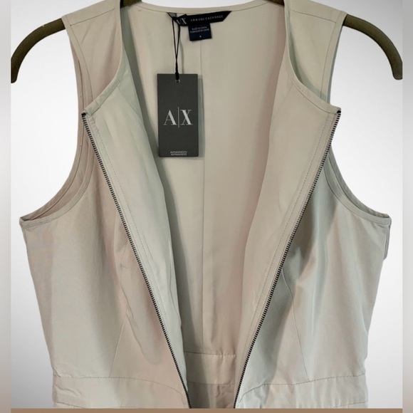 A/X Armani Exchange Dresses | Armani Exchange Zip Front NWT 6  #851125 - Picture 4 of 12